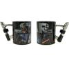 Silver Buffalo Star Wars Lightsaber Sculpted Handle Ceramic Mug, 20 Ounces