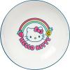 Silver Buffalo Hello Kitty Fruit Rainbow 9″ Coupe Ceramic Dinner Bowl