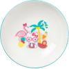 Silver Buffalo Hello Kitty Tropical 9″ Coupe Ceramic Dinner Bowl