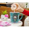 Silver Buffalo Sanrio Hello Kitty Leopard Wide Latte Ceramic Mug, 17 Ounces