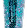 Silver Buffalo Sanrio Hello Kitty Summer Bod Ready Pineapple Swimsuit Plastic Confetti Cold Cup with Lid and Straw, 32 Ounces(Hello Kitty Summer Ready)