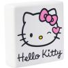 Silver Buffalo Sanrio Hello Kitty Wink Glitter Ceramic Box Sign, 5” x 1.6” x 5”