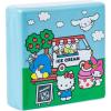 Silver Buffalo Sanrio Hello Kitty and Friends Ceramic Box Sign Featuring Hello Kitty, My Melody, Keroppi, Cinnamoroll, and Tuxedosam, 5″ x 1.6” x 5″