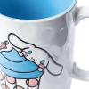 Silver Buffalo Sanrio Hello Kitty and Friends Wax Resist Ceramic Mug Featuring Cinnamoroll, 17 Ounces