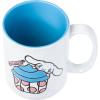Silver Buffalo Sanrio Hello Kitty and Friends Wax Resist Ceramic Mug Featuring Cinnamoroll, 17 Ounces