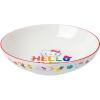 Silver Buffalo Hello Kitty Tropical Name 9″ Coupe Ceramic Dinner Bowl