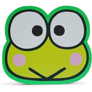Silver Buffalo Sanrio Hello Kitty and Friends Large Die Cut MDF Box Wall Sign Featuring Keroppi, 8” x 1.2” x 7”