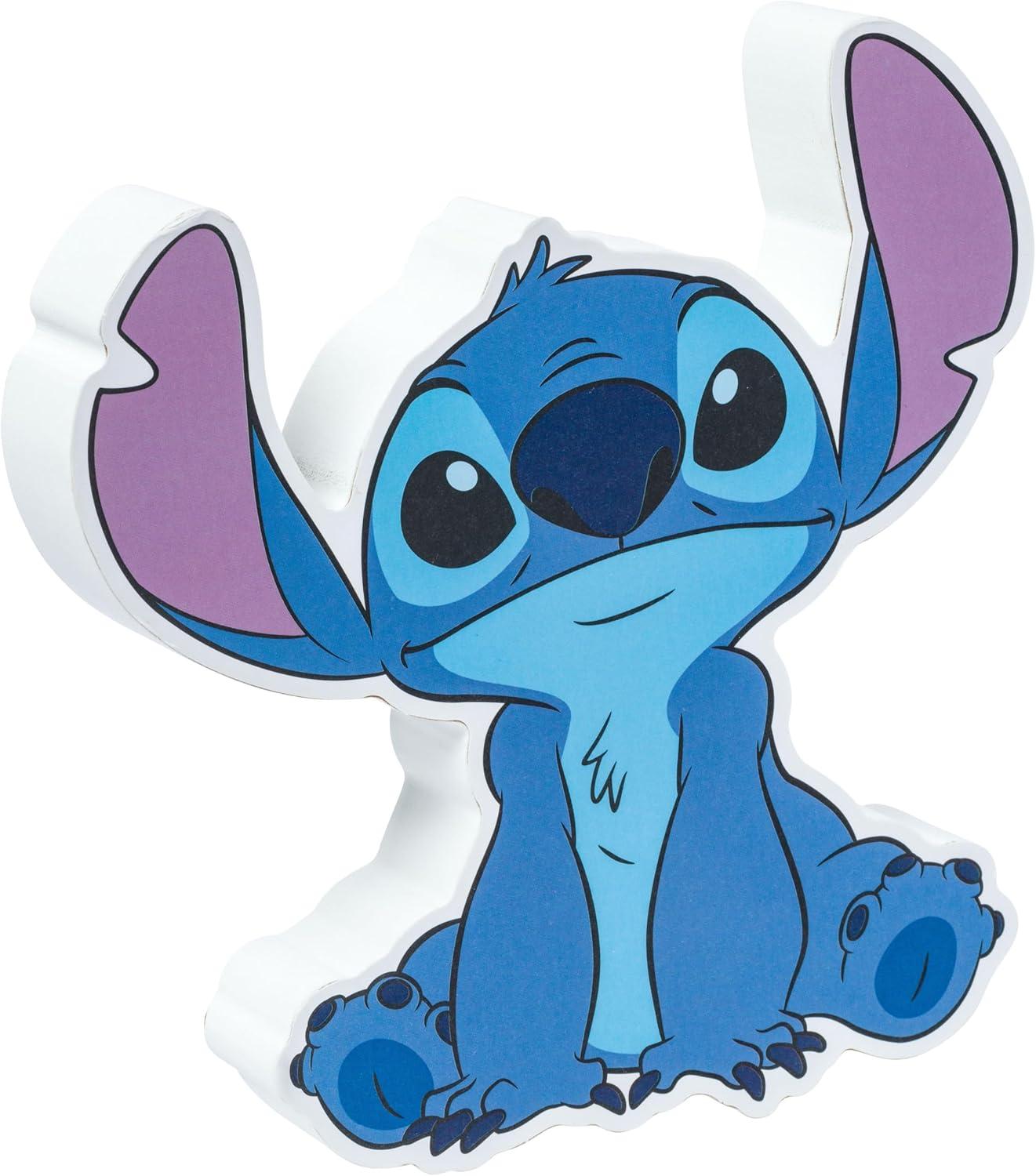 image:imageSilver Buffalo Disney Lilo and Stitch Large Die Cut MDF Box Wall Sign 705 x 118 x 732