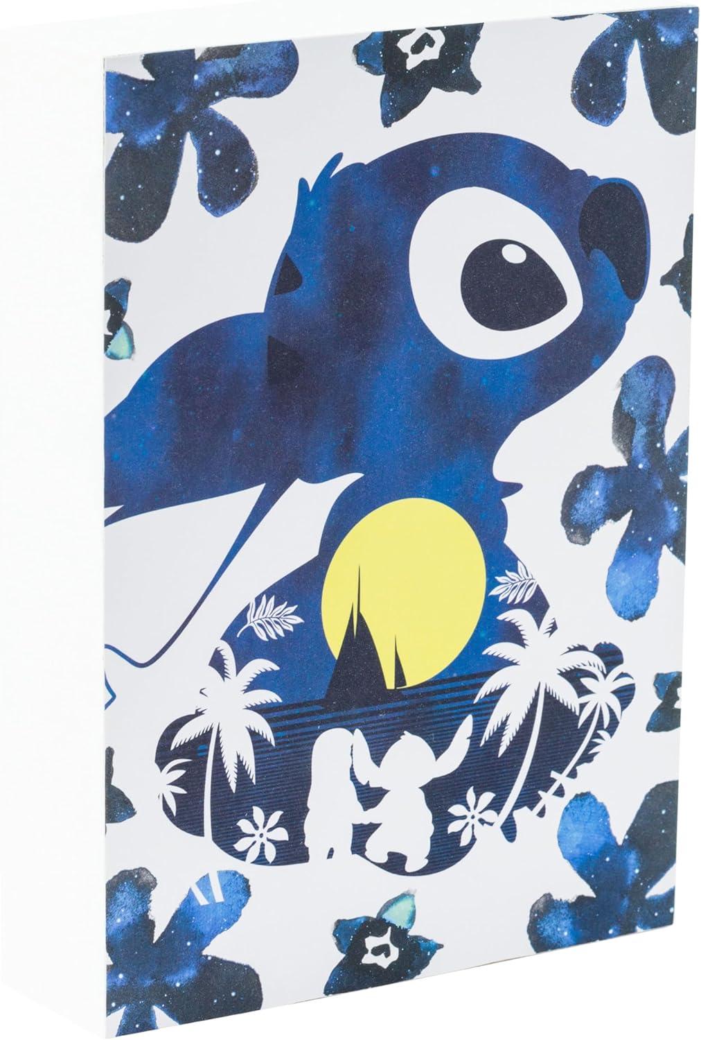image:imageSilver Buffalo Disney Lilo and Stitch Silhouette Box Sign Wall Art 5 x 15 x 7