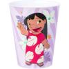Silver Buffalo Disney Lilo and Stitch 4 Piece Plastic Mini Cup Set Featuring Lilo, Stitch, Scrump, and Angel, 1.5 Ounces