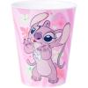 Silver Buffalo Disney Lilo and Stitch 4 Piece Plastic Mini Cup Set Featuring Lilo, Stitch, Scrump, and Angel, 1.5 Ounces