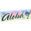 Silver Buffalo Disney Lilo and Stitch “Aloha” MDF Box Sign, 12” x 1.5” x 3.75”