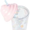 Silver Buffalo Disney Lilo and Stitch Ice Cream Shape Sculpted Cold Cup with Lid and Straw, 16 Ounces(Disney Sweets)