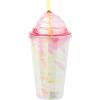 Silver Buffalo Disney Lilo and Stitch Ice Cream Shape Sculpted Cold Cup with Lid and Straw, 16 Ounces(Lilo and Stitch)