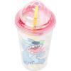 Silver Buffalo Disney Lilo and Stitch Ice Cream Shape Sculpted Cold Cup with Lid and Straw, 16 Ounces(Lilo and Stitch)