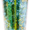 Silver Buffalo Disney Lilo and Stitch Pineapple Plastic Confetti Cold Cup with Lid and Straw, 32 Ounces(Rainbow Brite)