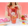 Silver Buffalo Disney Lilo and Stitch Pineapple Plastic Confetti Cold Cup with Lid and Straw, 32 Ounces(Strawberry Shortcake)