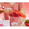 Silver Buffalo Disney Lilo and Stitch Pineapple Plastic Confetti Cold Cup with Lid and Straw, 32 Ounces(Strawberry Shortcake)