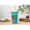 Silver Buffalo Disney Lilo and Stitch Rainbow and Pineapple Tropical Plastic Tall Cold Cup with Lid and Straw, 20 Ounces(Harry Potter Wizard in Training (Snow Globe))