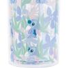 Silver Buffalo Disney Lilo and Stitch Rainbow and Pineapple Tropical Plastic Tall Cold Cup with Lid and Straw, 20 Ounces(Lilo and Stitch Floral and Leaves)