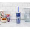 Silver Buffalo Disney Lilo and Stitch Rainbow and Pineapple Tropical Plastic Tall Cold Cup with Lid and Straw, 20 Ounces(The Office Assistant to the Regional Manager)