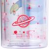 Silver Buffalo Disney Lilo and Stitch Rainbow and Pineapple Tropical Plastic Tall Cold Cup with Lid and Straw, 20 Ounces(Toy Story Pizza Planet)