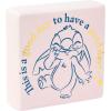 Silver Buffalo Disney Lilo and Stitch “This is a Good Day to Have a Good Day” Ceramic Box Sign, 5” x 5”
