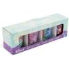 Silver Buffalo Disney Lilo and Stitch Tropical 4 Piece Mini Glass Set Featuring Lilo, Stitch, Angel, and Scrump, 1.5 Ounces