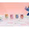 Silver Buffalo Disney Lilo and Stitch Tropical 4 Piece Mini Glass Set Featuring Lilo, Stitch, Angel, and Scrump, 1.5 Ounces