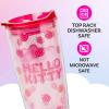 Silver Buffalo Lilo and Stitch Floral Tropical Blue Double Wall Travel Tumbler with Slide Close Lid, 20 Ounces(Hello Kitty Strawberry (20 Ounces))