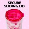Silver Buffalo Lilo and Stitch Floral Tropical Blue Double Wall Travel Tumbler with Slide Close Lid, 20 Ounces(Hello Kitty Strawberry (20 Ounces))