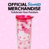 Silver Buffalo Lilo and Stitch Floral Tropical Blue Double Wall Travel Tumbler with Slide Close Lid, 20 Ounces(Hello Kitty Strawberry (20 Ounces))