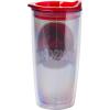 Silver Buffalo Lilo and Stitch Floral Tropical Blue Double Wall Travel Tumbler with Slide Close Lid, 20 Ounces(Jurassic Park (20 Ounces))