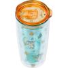 Silver Buffalo Lilo and Stitch Floral Tropical Blue Double Wall Travel Tumbler with Slide Close Lid, 20 Ounces(Lilo and Stitch (20 Ounces))