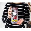 Silver Buffalo Lilo and Stitch Floral Tropical Blue Double Wall Travel Tumbler with Slide Close Lid, 20 Ounces(Vintage Mickey Mouse (20 Ounces))