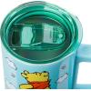 Silver Buffalo Lilo and Stitch Floral Tropical Blue Double Wall Travel Tumbler with Slide Close Lid, 20 Ounces(Winnie the Pooh (15 Ounces))