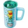 Silver Buffalo Lilo and Stitch Floral Tropical Blue Double Wall Travel Tumbler with Slide Close Lid, 20 Ounces(Winnie the Pooh (15 Ounces))