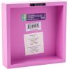 Silver Buffalo Stitch Morning Aliens Glitter 6″ x 6″ x 1.5″ Box Wall Sign