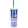 Silver Buffalo Disney Lilo and Stitch Rainbow and Pineapple Tropical Plastic Tall Cold Cup with Lid and Straw, 20 Ounces(The Office Assistant to the Regional Manager)