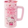 Silver Buffalo Lilo and Stitch Floral Tropical Blue Double Wall Travel Tumbler with Slide Close Lid, 20 Ounces(Hello Kitty Strawberry Milk (15 Ounces))