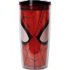Silver Buffalo Lilo and Stitch Floral Tropical Blue Double Wall Travel Tumbler with Slide Close Lid, 20 Ounces(Spider-Man (20 Ounces))