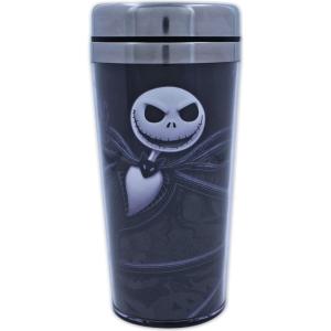 Silver Buffalo Lilo and Stitch Floral Tropical Blue Double Wall Travel Tumbler with Slide Close Lid, 20 Ounces(Nightmare Before Christmas (16 Ounces))