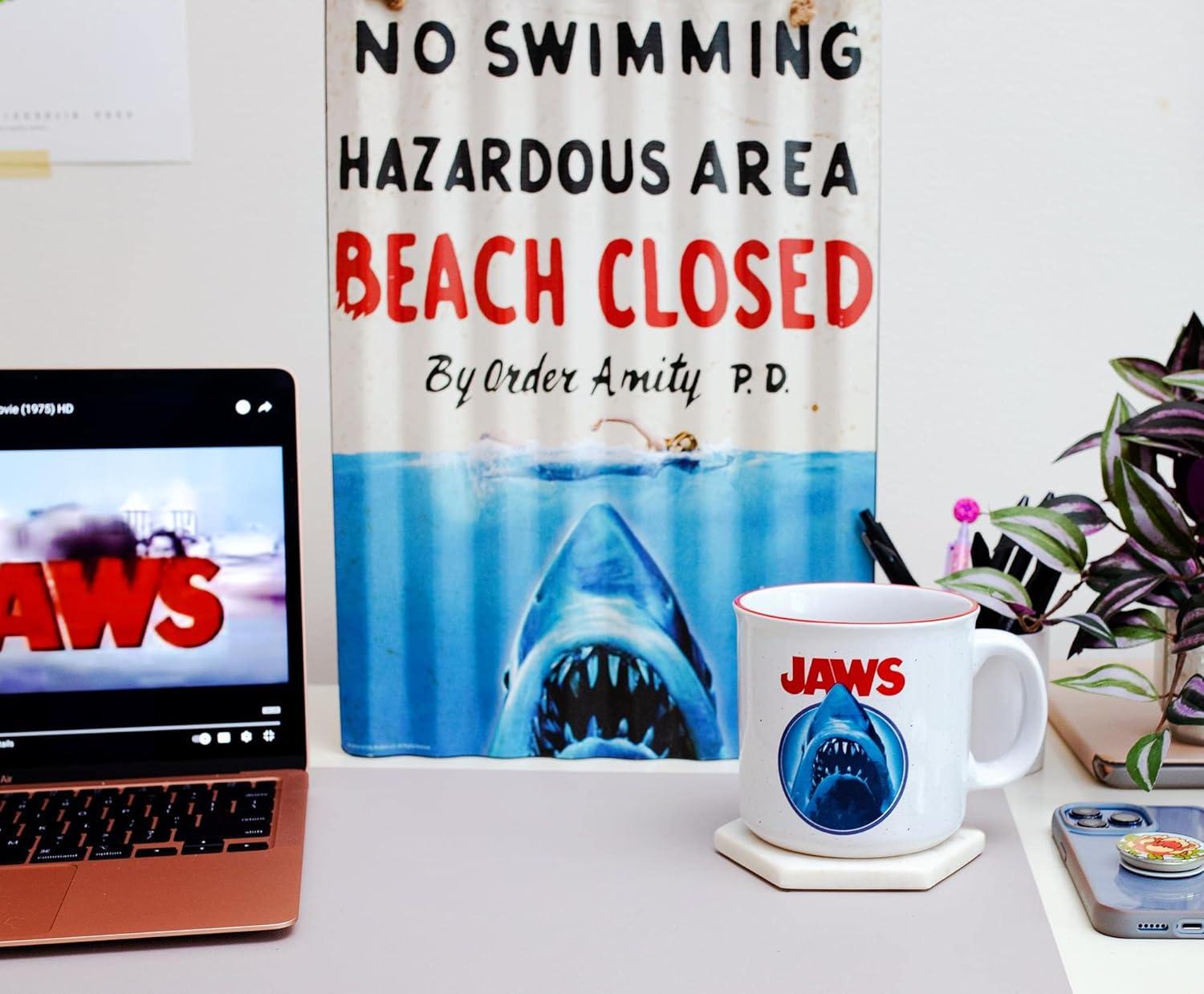 image:imageSilver Buffalo Jaws Youre Gonna Need a Bigger Boat Ceramic Camper Mug 20 OuncesJaws Need Bigger Boat