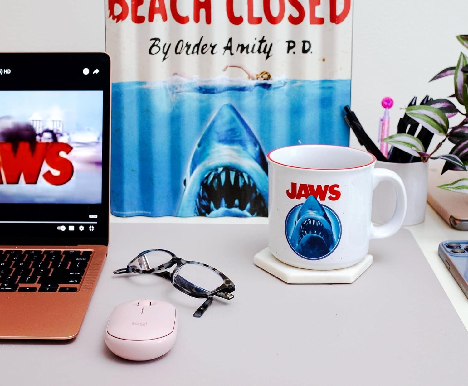 image:imageSilver Buffalo Jaws Youre Gonna Need a Bigger Boat Ceramic Camper Mug 20 OuncesJaws Need Bigger Boat