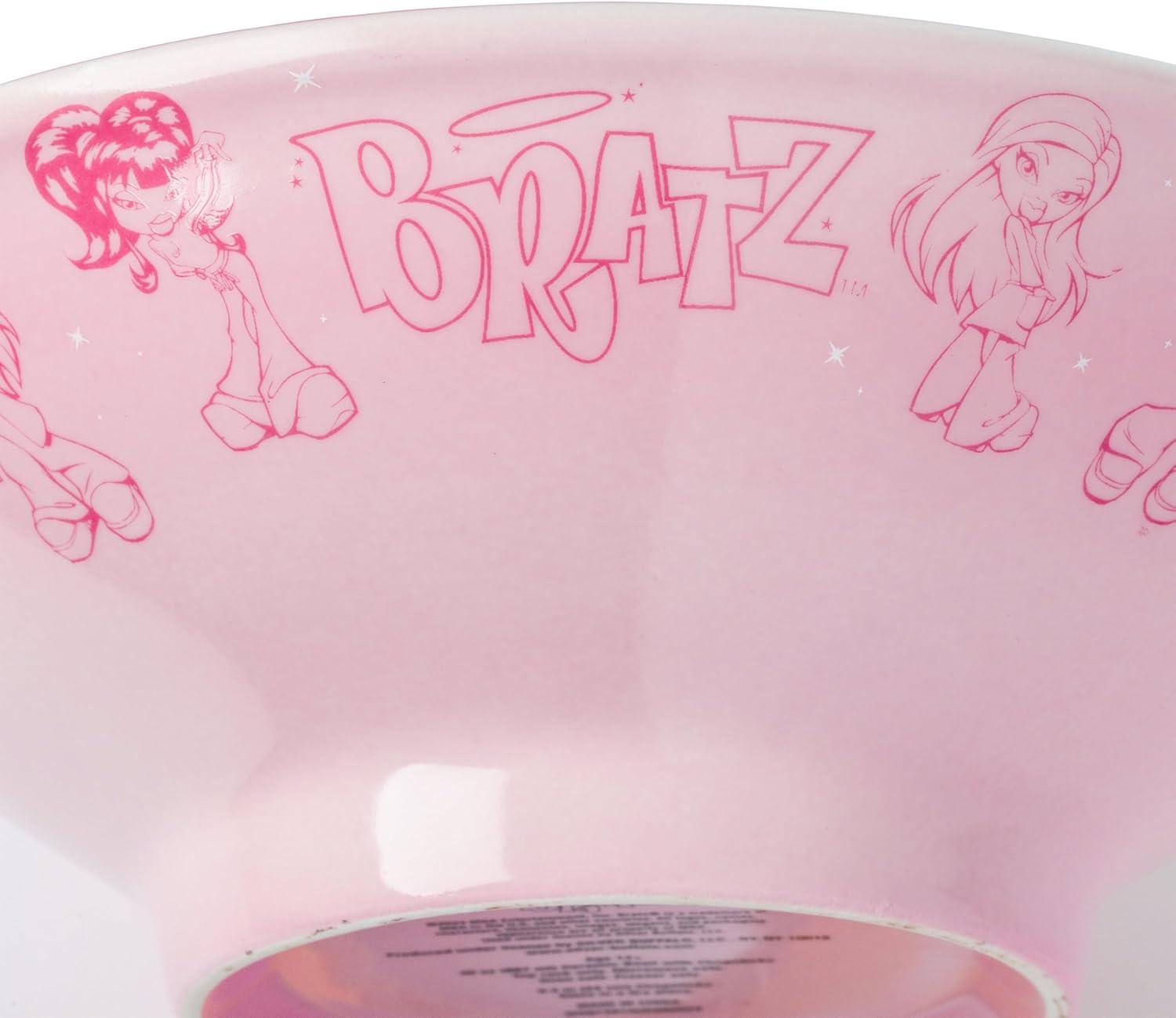 image:imageSilver Buffalo Pokemon Cute Fruit Doodles Featuring Pikachu Ceramic Ramen Noodle Rice Bowl with Chopsticks and Spoon Microwave Safe 20 OuncesBratz Big