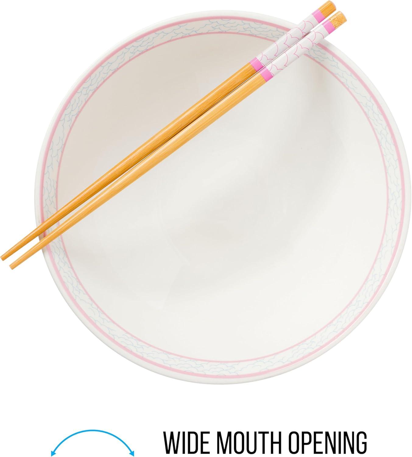 image:imageSilver Buffalo Pokemon Cute Fruit Doodles Featuring Pikachu Ceramic Ramen Noodle Rice Bowl with Chopsticks and Spoon Microwave Safe 20 OuncesCare Bears Grumpy Bear Eating Big