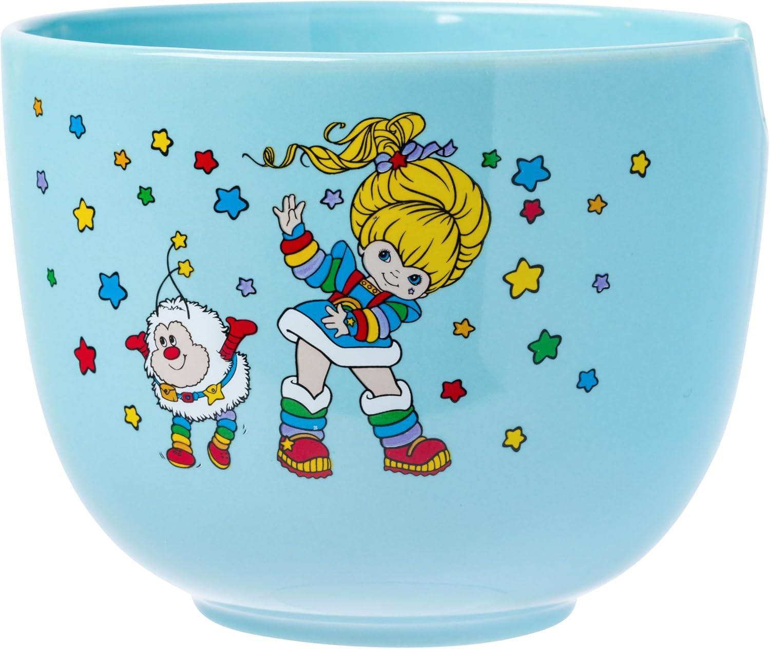 image:imageSilver Buffalo Pokemon Cute Fruit Doodles Featuring Pikachu Ceramic Ramen Noodle Rice Bowl with Chopsticks and Spoon Microwave Safe 20 OuncesRainbow Brite and Twink Spoon