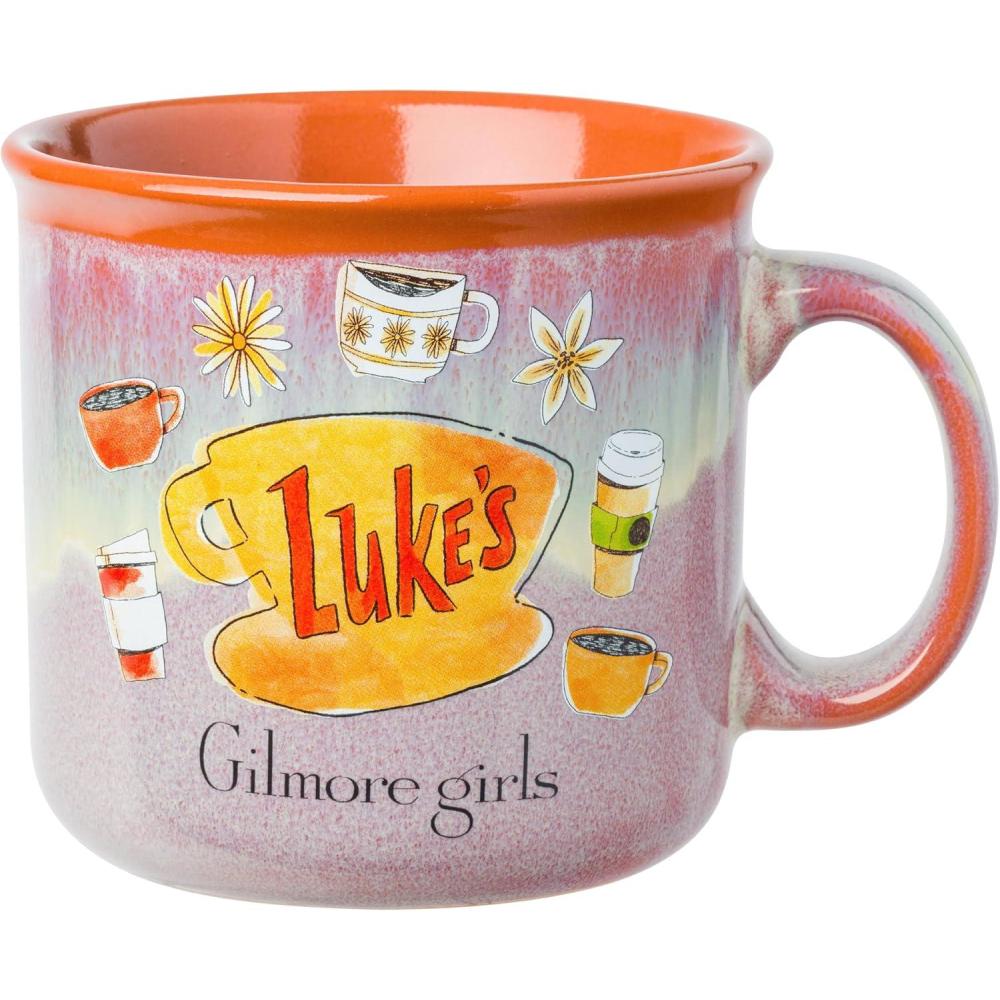 image:imageSilver Buffalo Disney Winnie the Pooh Bees and Honey Reactive Glaze Ceramic Camper Mug 20 OuncesGilmore Girls