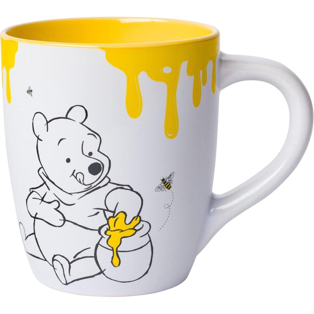 image:imageSilver Buffalo Disney Winnie the Pooh Here for the Hunny Honey Jumbo Ceramic Mug 25 OuncesSweet As Can Bee 25 Ounces