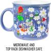 Silver Buffalo Disney Winnie the Pooh Bees and Honey Reactive Glaze Ceramic Camper Mug, 20 Ounces(Alice in Wonderland Wild Flower)